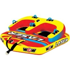 WOW Sports Laser 3-Person Towable Boat Tube - 23-WTO-4644