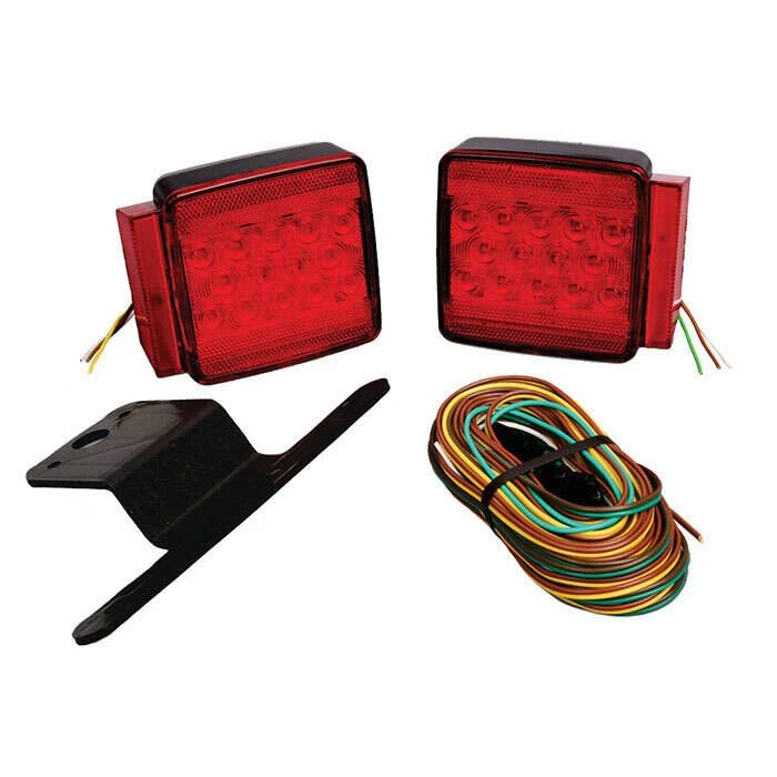 Wesbar LED Submersible Combination Trailer Taillight Kit - 287512 1 Wesbar LED Submersible Combination Trailer Taillight Kit - 287512