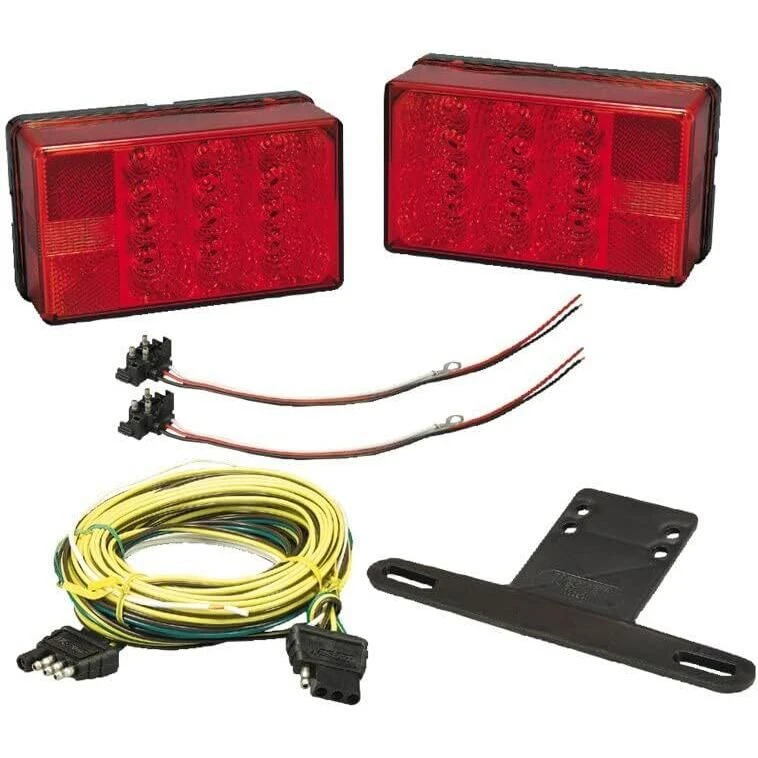 Wesbar LED Waterproof Low Profile Tail Light Kit - 407560 1 Wesbar LED Waterproof Low Profile Tail Light Kit - 407560