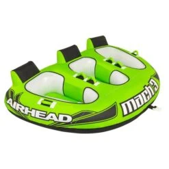 Airhead Mach 3-Person Inflatable Towable Boat Tube - AHM3-1