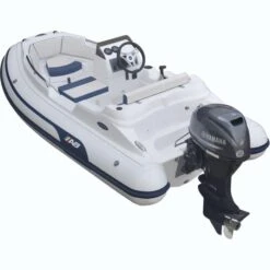 AB Inflatables Nautilus 11 DLX Fiberglass RIB 11' Boat With Yamaha 40 HP Motor - F40 - 2024 -Sports Store nautilus 11 dlx fiberglass rib 11 boat with yamaha 30 hp motor f30 10