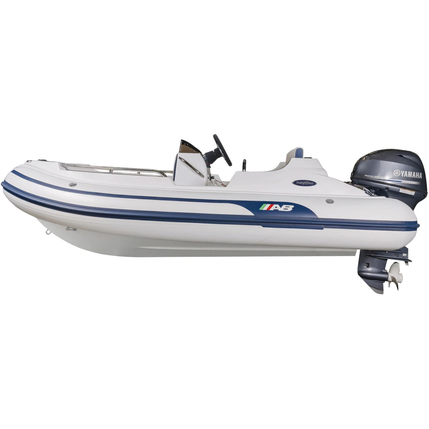 AB Inflatables Nautilus 12 DLX Fiberglass RIB 12' Boat With Yamaha 50 HP Motor - F50 - 2024 5 AB Inflatables Nautilus 12 DLX Fiberglass RIB 12' Boat With Yamaha 50 HP Motor - F50 - 2024 - Image 5