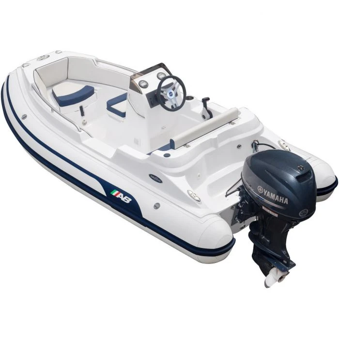 AB Inflatables Nautilus 12 DLX Fiberglass RIB 12' Boat With Yamaha 50 HP Motor - F50 - 2024 6 AB Inflatables Nautilus 12 DLX Fiberglass RIB 12' Boat With Yamaha 50 HP Motor - F50 - 2024 - Image 6