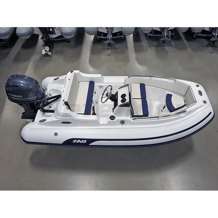 AB Inflatables Nautilus 12 DLX Fiberglass RIB 12' Boat With Yamaha 50 HP Motor - F50 - 2023 5 AB Inflatables Nautilus 12 DLX Fiberglass RIB 12' Boat With Yamaha 50 HP Motor - F50 - 2023 - Image 5