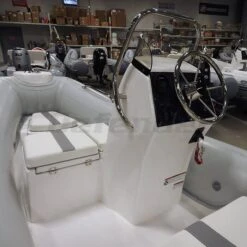 AB Inflatables Oceanus 14 VST Fiberglass RIB 14' Boat With Yamaha 60 HP Motor - F60 - 2024 -Sports Store oceanus 13 vst lateral seat rib with yamaha f60 efi 4 stroke 13 vst lateral seat f60 2022 3 2