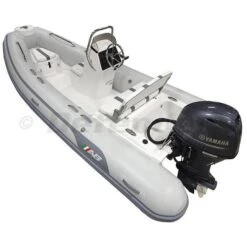 AB Inflatables Oceanus 14 VST Fiberglass RIB 14' Boat With Yamaha 60 HP Motor - F60 - 2023