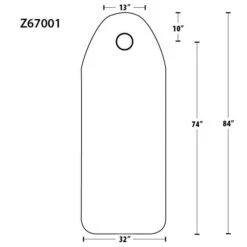 Zodiac OEM Inflatable Boat Replacement High Pressure Air Floor - Z67001 -Sports Store oem inflatable boat replacement high pressure air floor z67001 10