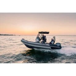 Zodiac Open 5.5 Fiberglass RIB 17' 9" Boat With Yamaha 115 HP Motor - F115 - 2024