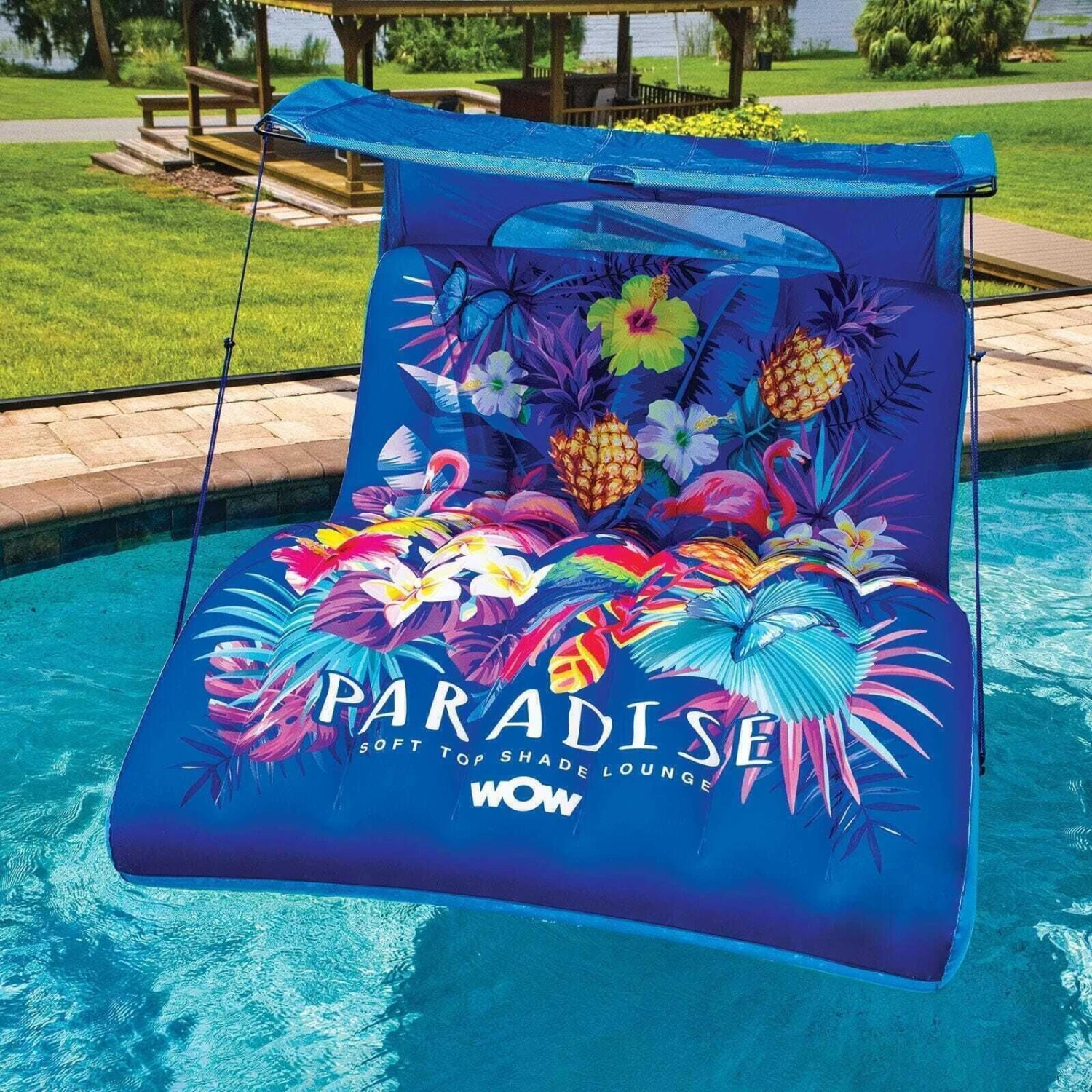 WOW Sports Paradise Lounger With Canopy - 21-2100 3 WOW Sports Paradise Lounger With Canopy - 21-2100 - Image 3