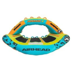 Airhead Poparazzi 3-Person Inflatable Towable Boat Tube - AHPZ-1750 -Sports Store poparazzi 3 person inflatable towable boat tube ahpz 1750 4