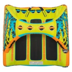 Airhead Poparazzi 3-Person Inflatable Towable Boat Tube - AHPZ-1750 -Sports Store poparazzi 3 person inflatable towable boat tube ahpz 1750 7