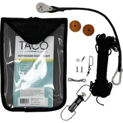 TACO Premium Center Outrigger Rigging Kit - RK-0001PCB -Sports Store premium center outrigger rigging kit rk 0001pcb