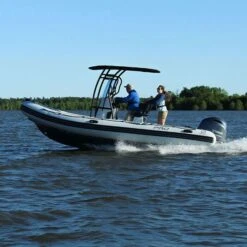 Zodiac Pro 6.5 Fiberglass RIB 20' Boat With Yamaha 175 HP Motor - F175 - 2023 -Sports Store pro 65 fiberglass rib 20 boat with yamaha 175 hp motor f175 1