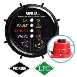 Fireboy Propane Fume Detector With 1 Sensor And Solenoid -Sports Store propane fume detector with 1 sensor and solenoid p 1bs r 1
