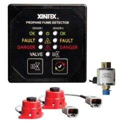 Fireboy Propane Fume Detector With 2 Sensors And Solenoid