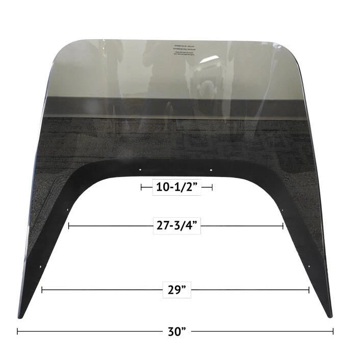 Zodiac Replacement Center Console Windscreen - Z1362 2 Zodiac Replacement Center Console Windscreen - Z1362 - Image 2