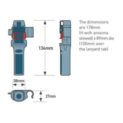 Ocean Signal RescueME MOB1 Personal Locating AIS - 740S-01551 -Sports Store rescueme mob1 personal locating ais 740s 01551 4