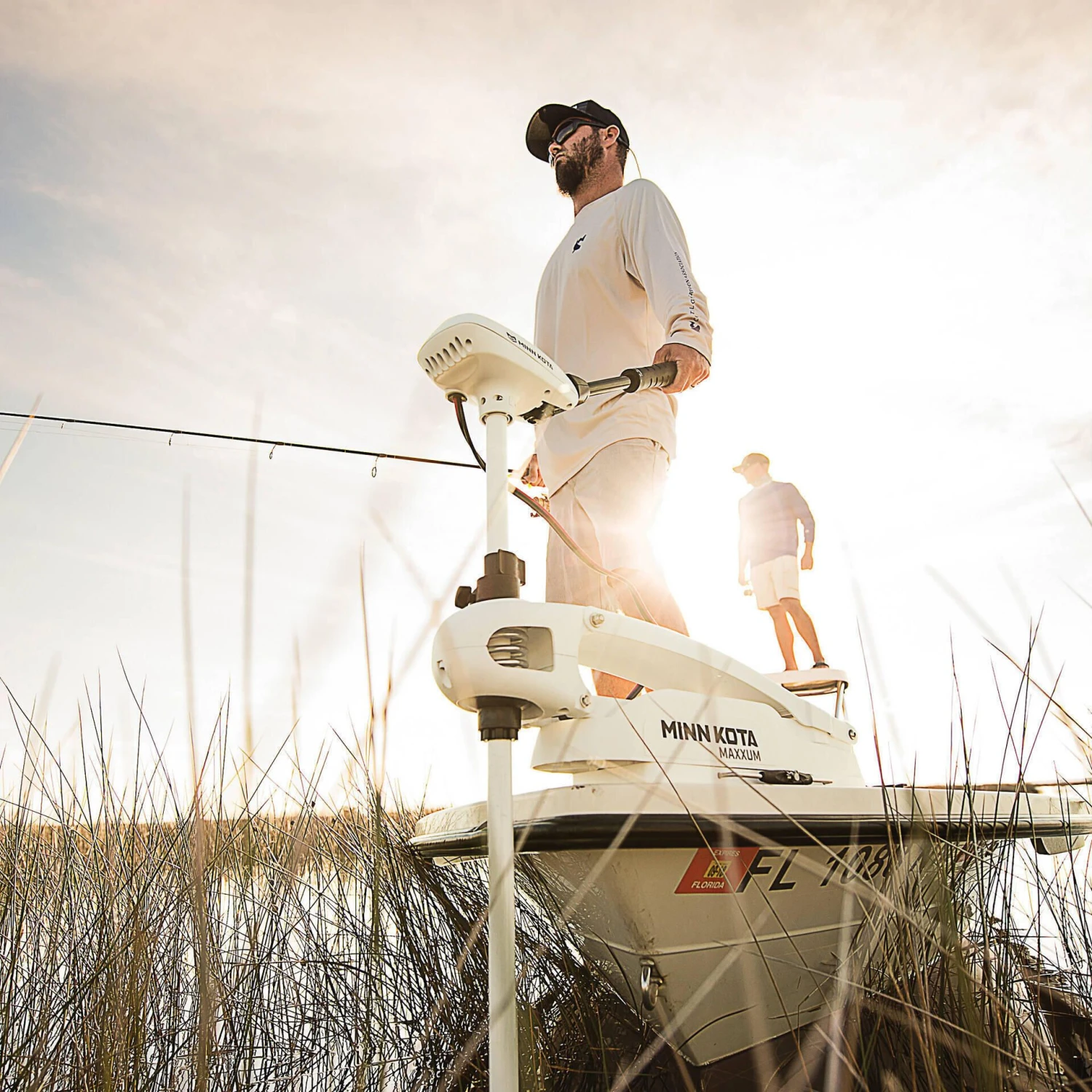 Minn Kota Riptide Maxxum Saltwater Trolling Motor With Bowguard 8 Minn Kota Riptide Maxxum Saltwater Trolling Motor With Bowguard - Image 8