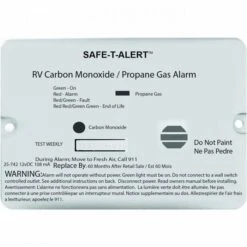 MTI Industries Safe-T-Alert 25 Series Dual Carbon Monoxide/Propane Alarm -Sports Store safe t alert 25 series dual carbon monoxide propane alarm white flush 25 742 wt tr 1
