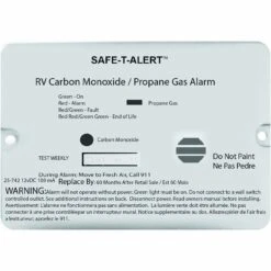 MTI Industries Safe-T-Alert 25 Series Dual Carbon Monoxide/Propane Alarm -Sports Store safe t alert 25 series dual carbon monoxide propane alarm white flush 25 742 wt tr