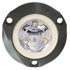 Lumitec SeaBlaze Mini Spectrum Underwater Light Brushed Spectrum RGBW - 101436