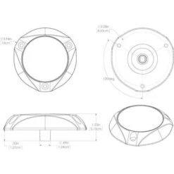Lumitec SeaBlazeX2 LED Underwater Light -Sports Store seablazex2 led underwater light blue white 101592 2