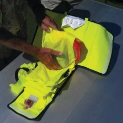 Just Marine SOS Self-Inflating Man Overboard Dan Buoy - DB100 -Sports Store sos self inflating man overboard dan buoy db100 2