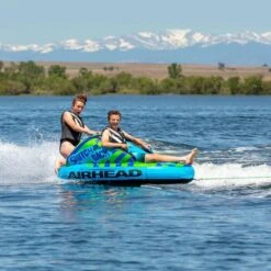Airhead Switch Back 2-Person Inflatable Towable Boat Tube - AHSB-2 15 Airhead Switch Back 2-Person Inflatable Towable Boat Tube - AHSB-2 -Sports Store switch back 2 person inflatable towable boat tube ahsb 2 8