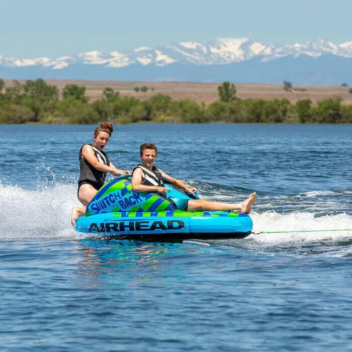 Airhead Switch Back 2-Person Inflatable Towable Boat Tube - AHSB-2 8 Airhead Switch Back 2-Person Inflatable Towable Boat Tube - AHSB-2 - Image 8