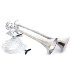 Fiamm Toronado Pneumatic Dual Marine Horn Kit With Air Compressor