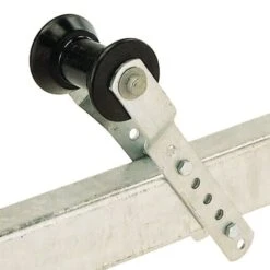 C.E. Smith Trailer Adjustable Keel Roller Bracket Assembly - Black Rubber - 32003G