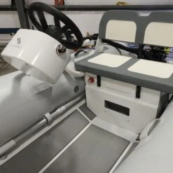 Highfield Ultralite UL290FD Aluminum RIB 9' 5" Boat With Tohatsu 15 HP Motor - MFS15 - 2023 -Sports Store ul 290fd fct rib with tohatsu 15 hp efi 4 stroke grey hypalon 5