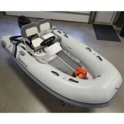 Highfield Ultralite UL310FD Aluminum RIB 10' 3" Boat With Tohatsu 15 HP Motor - MFS15 - 2023 -Sports Store ul 310fd fct7 rib with tohatsu 15 hp efi 4 stroke grey hypalon 4 2