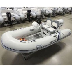 Highfield Ultralite UL340FD Aluminum RIB 11' 1" Boat With Tohatsu 20 HP Motor - MFS20 - 2023 -Sports Store ultralite 340 fct rib with honda 20 hp 4 stroke grey pvc 2023 4