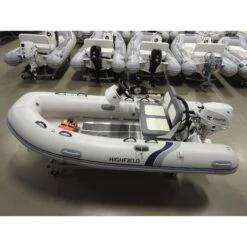Highfield Ultralite UL340FD Aluminum RIB 11' 1" Boat With Tohatsu 20 HP Motor - MFS20 - 2024 -Sports Store ultralite ul340fd aluminum rib 11 1 boat with honda 20 hp motor 4 1