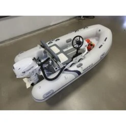 Highfield Ultralite UL340FD Aluminum RIB 11' 1" Boat With Tohatsu 20 HP Motor - MFS20 - 2024 -Sports Store ultralite ul340fd aluminum rib 11 1 boat with honda 20 hp motor 7 1
