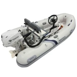 Highfield Ultralite UL340FD Aluminum RIB 11' 1" Boat With Honda 20 HP Motor - BF20 - 2023