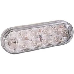 Wesbar 6" Waterproof LED Oval Backup Trailer Light - 283565