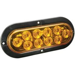 Wesbar Waterproof LED 6" Oval Surface Flange Mount Tail Light - 40-767758