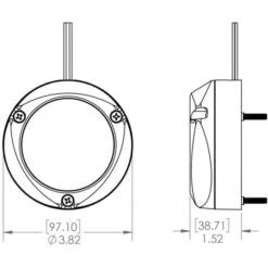 Lumitec Zambezi X2 LED Underwater Light -Sports Store zambezi x2 led underwater light blue white 101708 3
