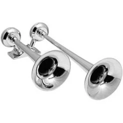Kahlenberg Zero Series Dual Marine Air Horns -Sports Store zero series dual marine air horns chrome ah 36237 s 00000 ch 1
