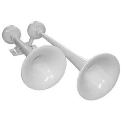 Kahlenberg Zero Series Dual Marine Air Horns -Sports Store zero series dual marine air horns white ah 36237 s 00000 wh 1